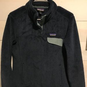 Navy Patagonia fleece size:M